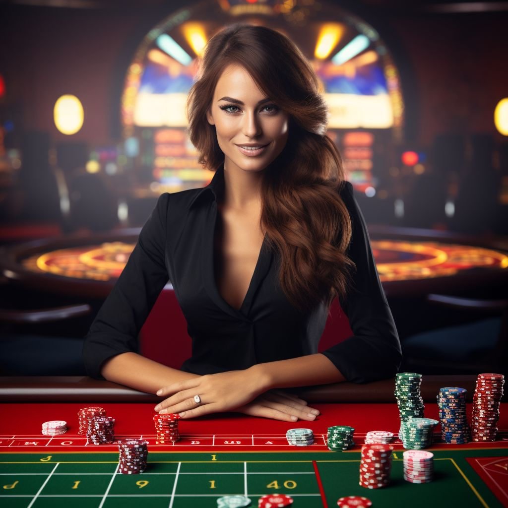 nix777 multilingual dealer announcing result to players